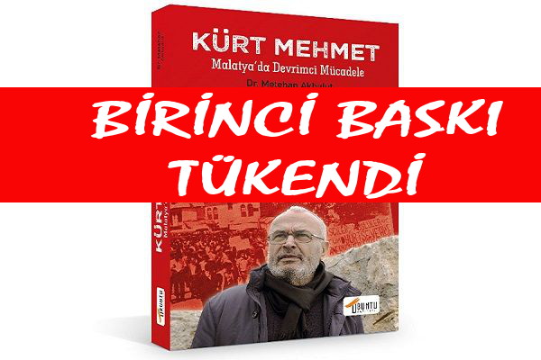 Birinci baskı tükendi