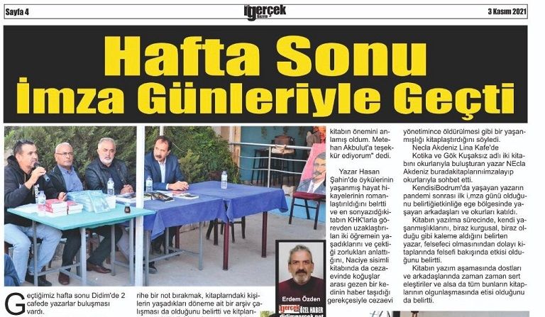 Hafta Sonu İmza Günleriyle Geçti